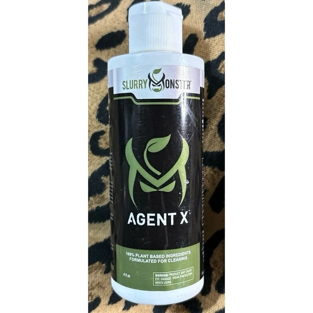 NEW Slurry Monster Agent X Plant Based Concentrated Surface Cleaner, 4oz